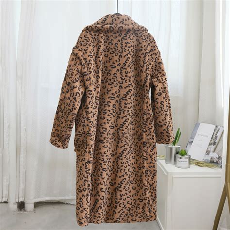 leopard jacket womens|leopard jacket women overcoat.